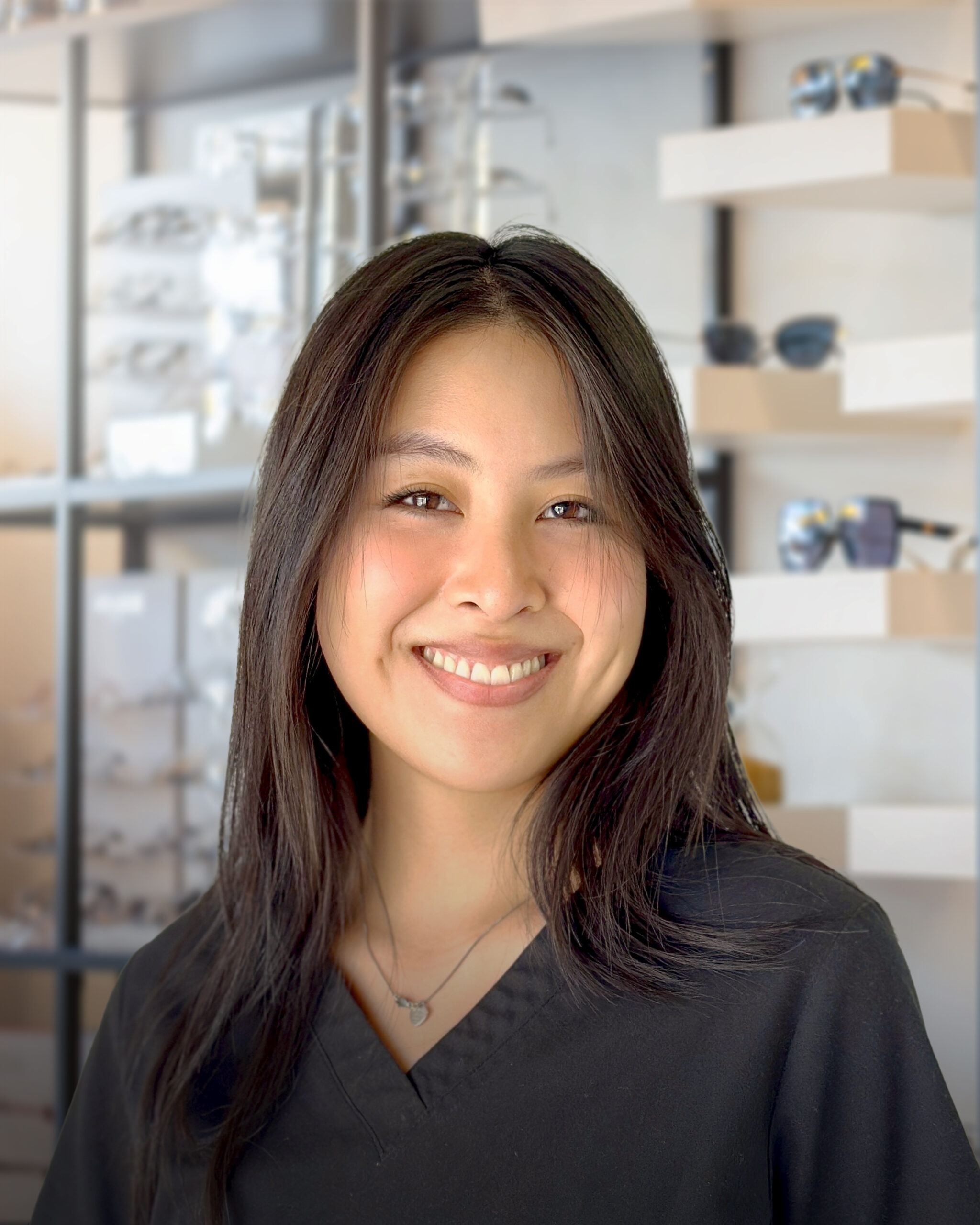 Rene Escareno, Optician at Sta Ana